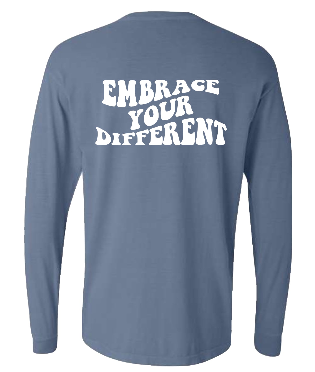 EJM | Wavy Long Sleeve | Blue Jean