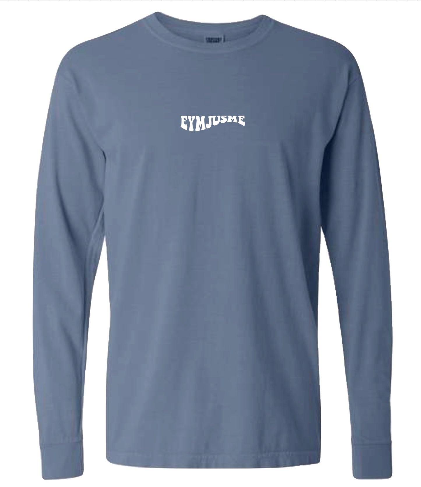 EJM | Wavy Long Sleeve | Blue Jean