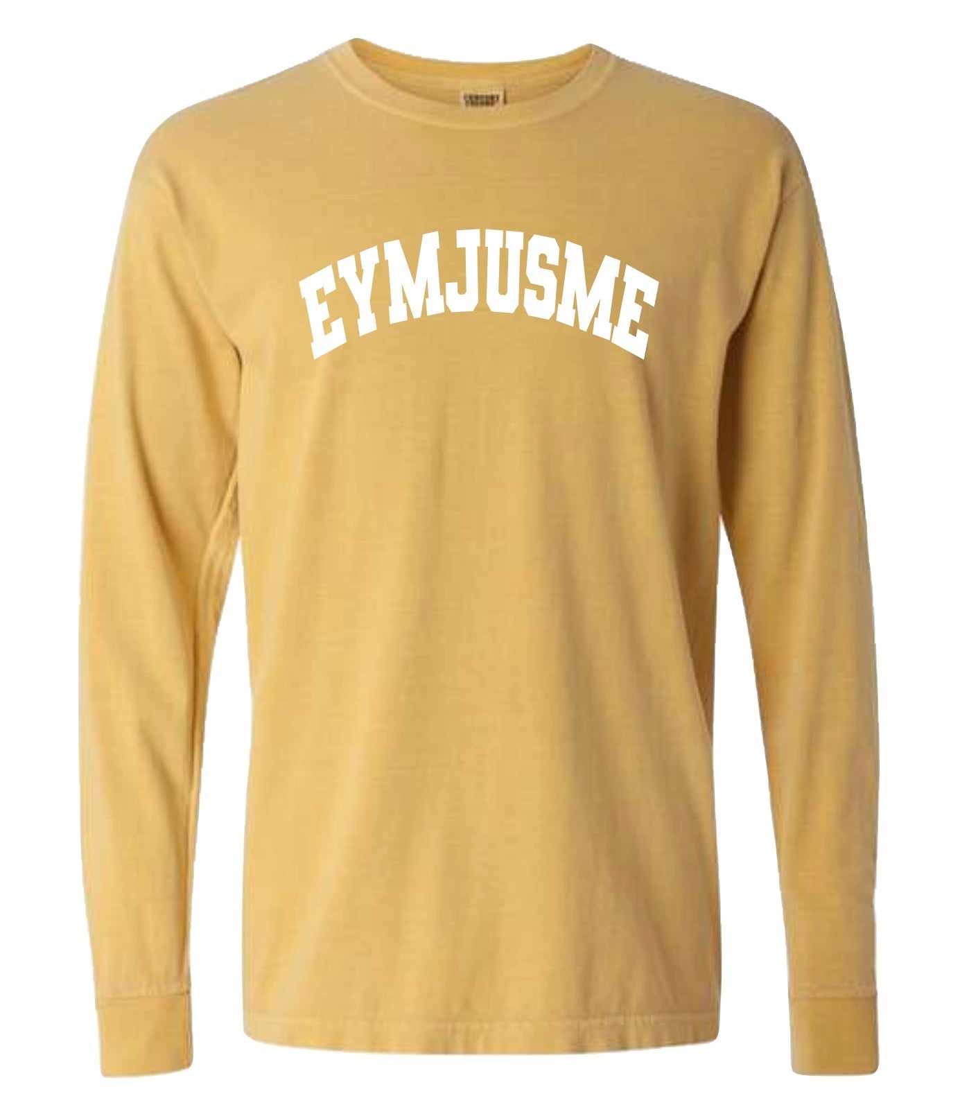 PLUS EJM | Varsity Long Sleeve | Mustard