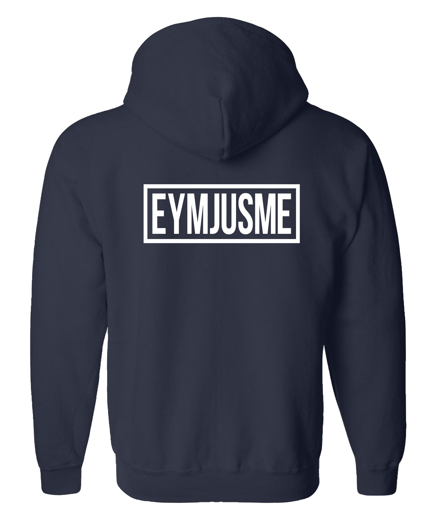 PLUS EJM | Classic Zip-Up Hoodie | Unisex | Navy