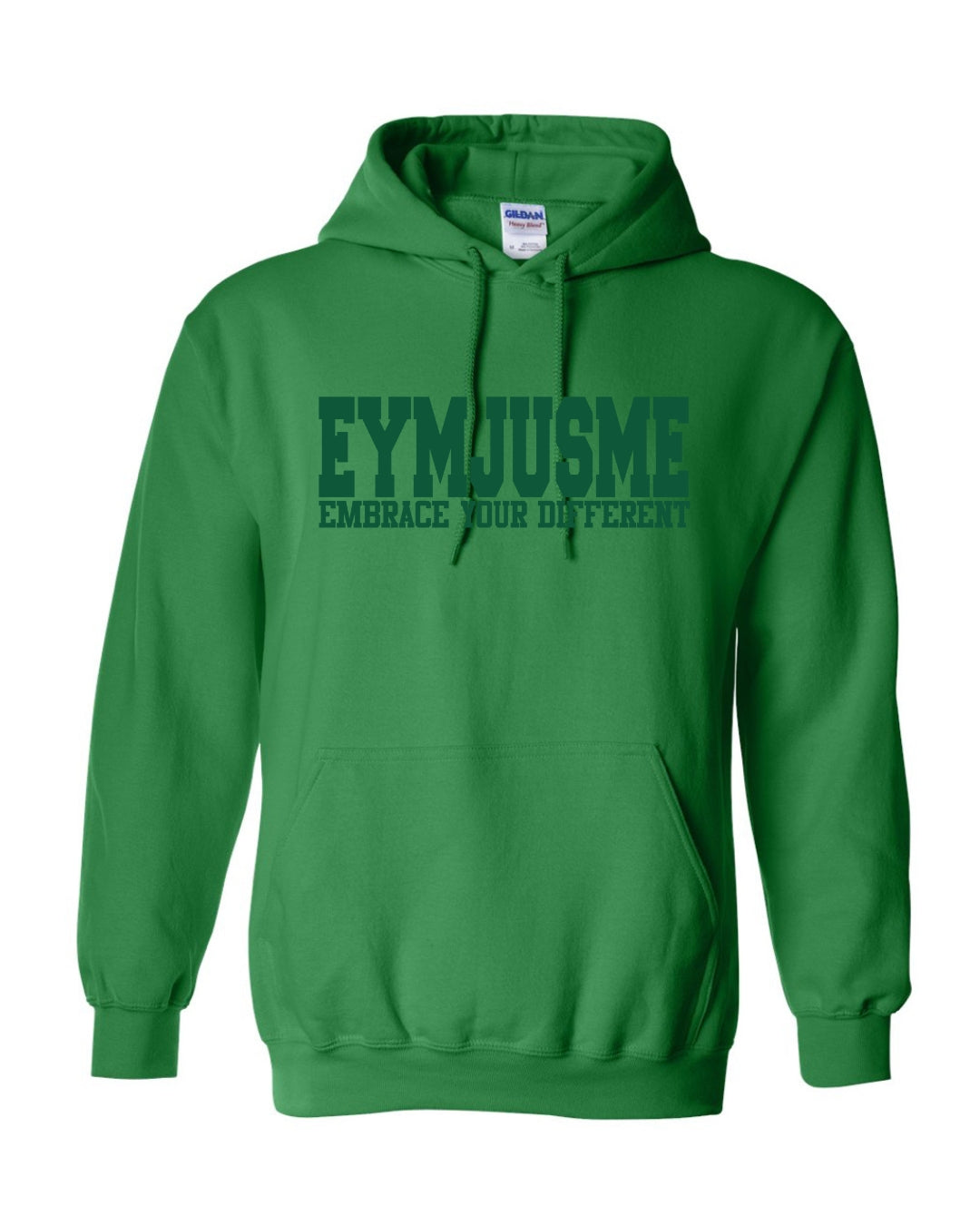 EJM | Puff Hoodie | Unisex | Green