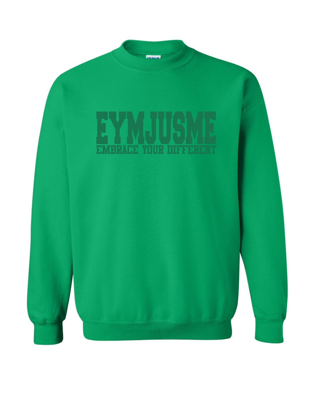 EJM | Puff Sweatshirt | Unisex | Green