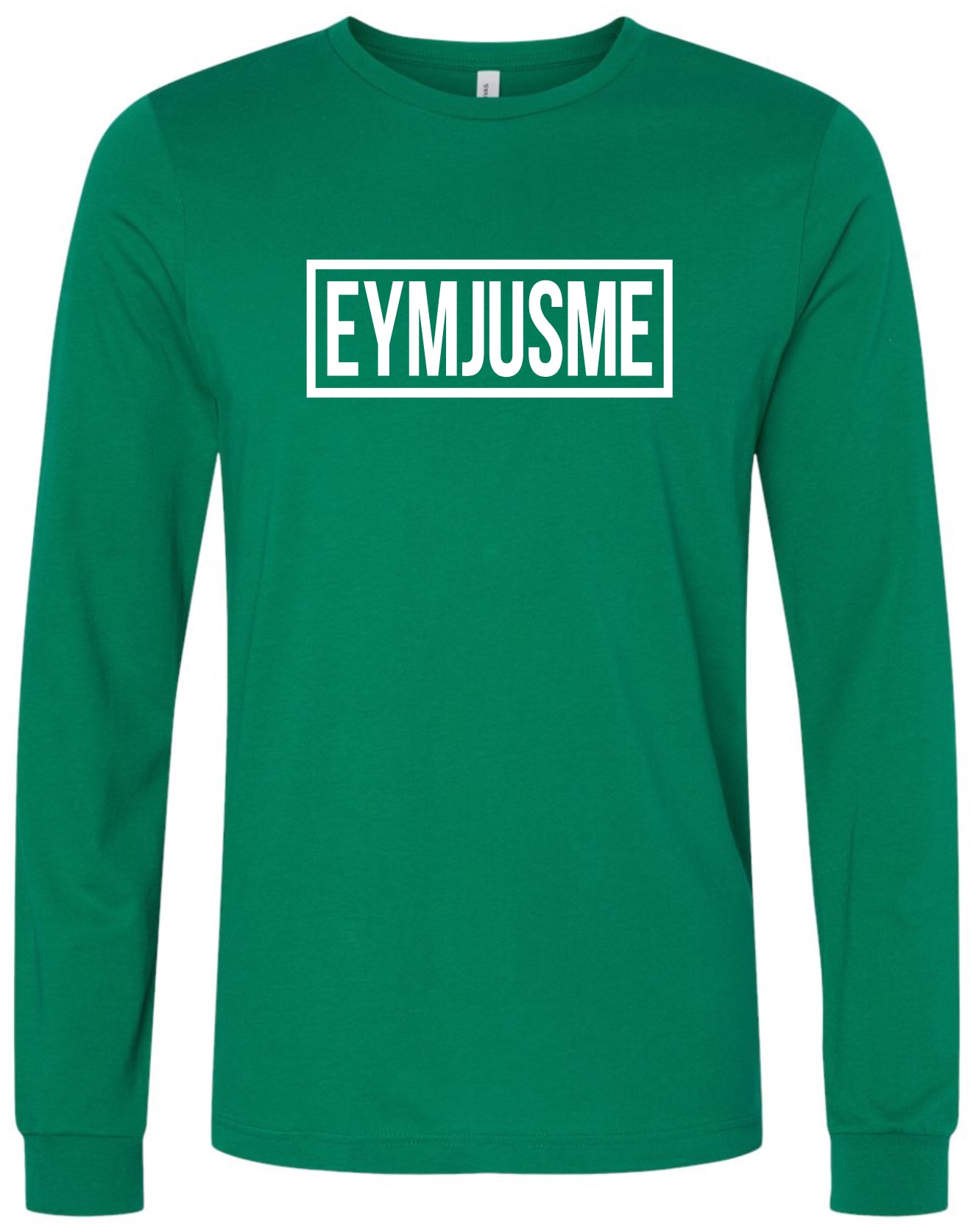 PLUS EJM | Classic Long Sleeve Tee | Unisex | Kelly Green