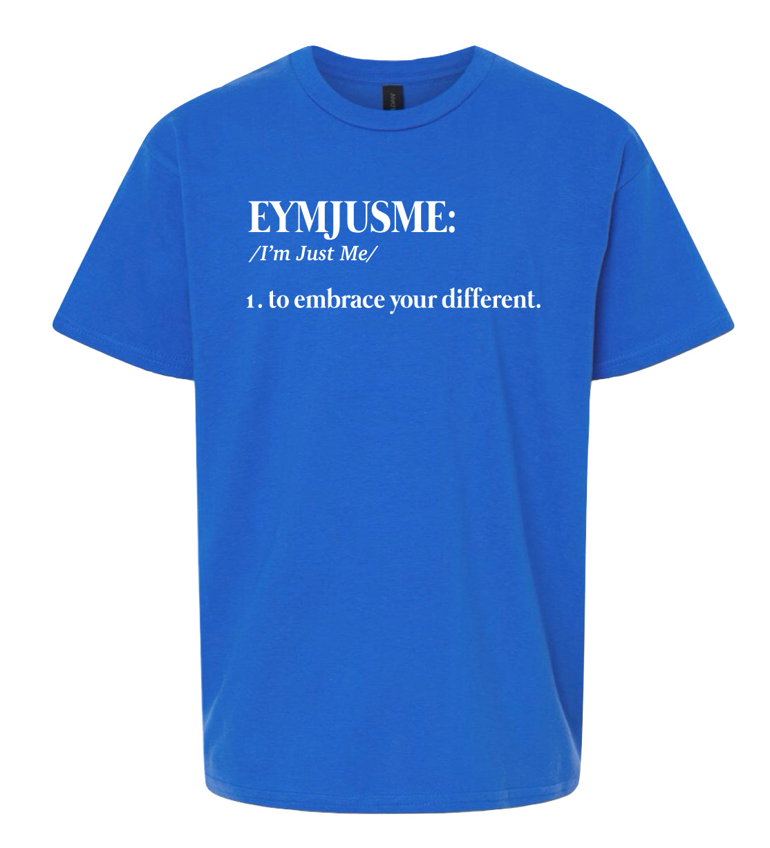 EJM | Definition Tee | Unisex | Royal