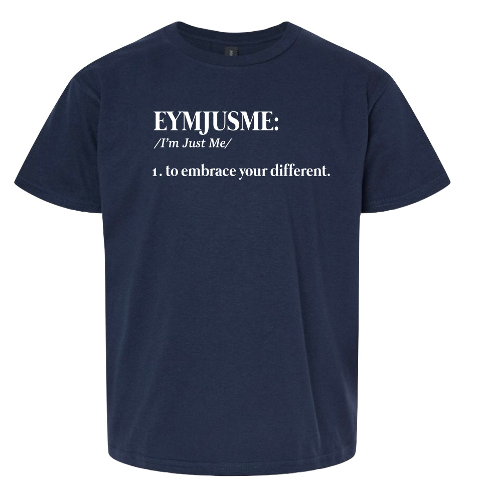 EJM | Definition Tee | Youth | Navy