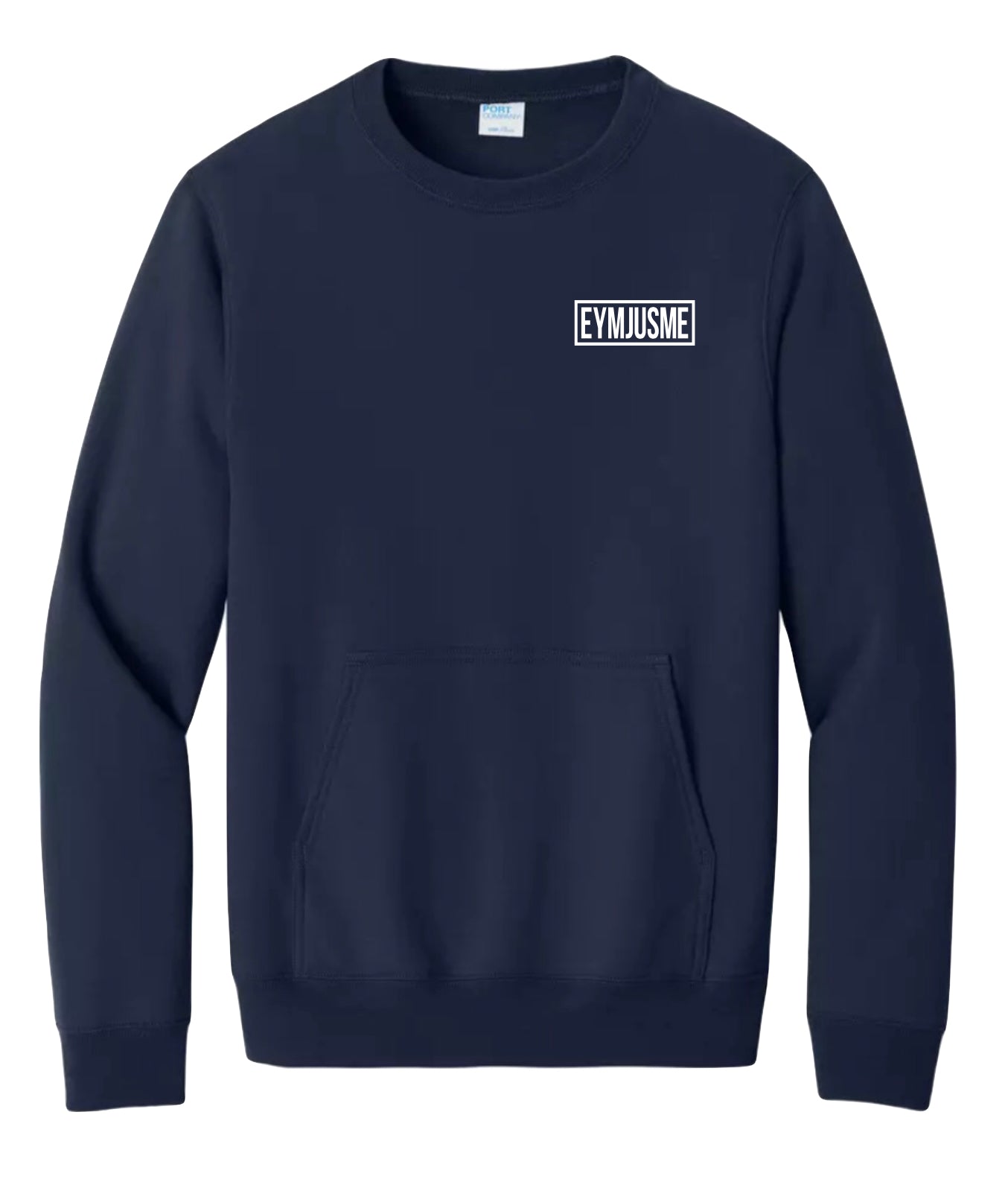 EJM | Pocket Sweatshirt | Unisex | Navy