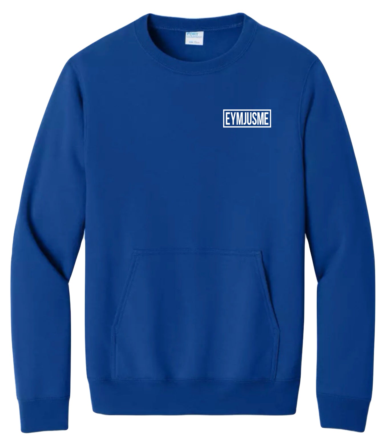 EJM | Pocket Sweatshirt | Unisex | Royal