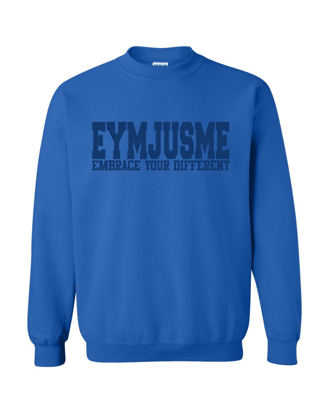 EJM | Puff Sweatshirt | Unisex | Royal