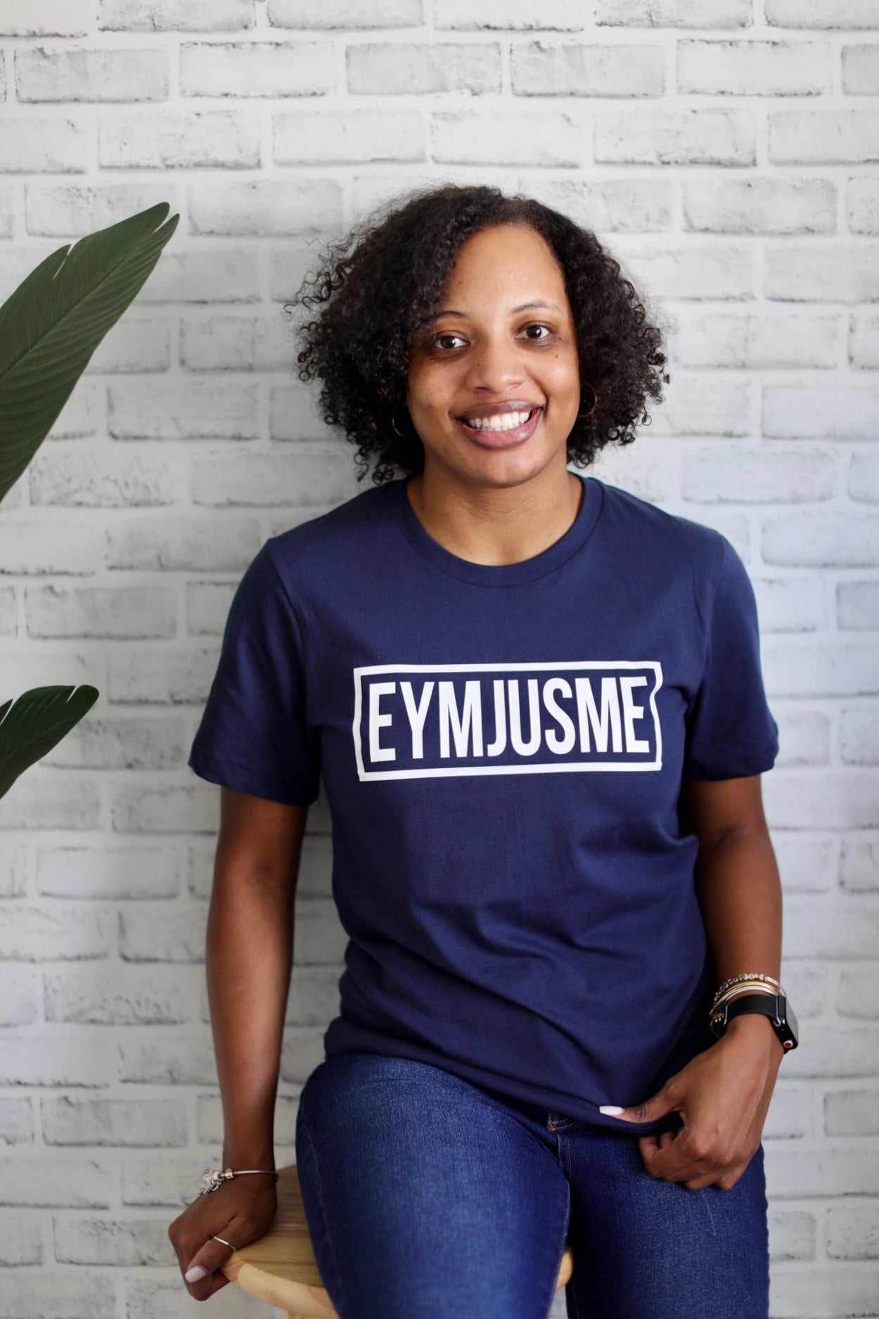 EJM | Classic Tee | Unisex | Navy