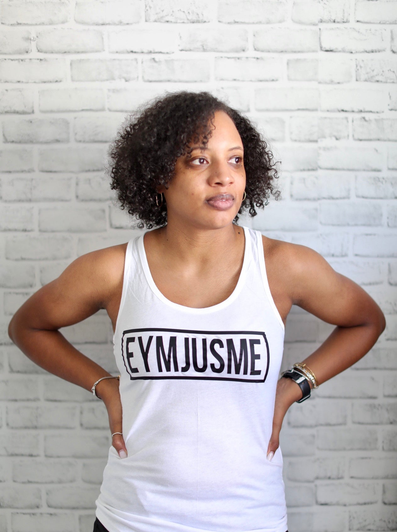 EJM | Racerback Tank | Women's | White