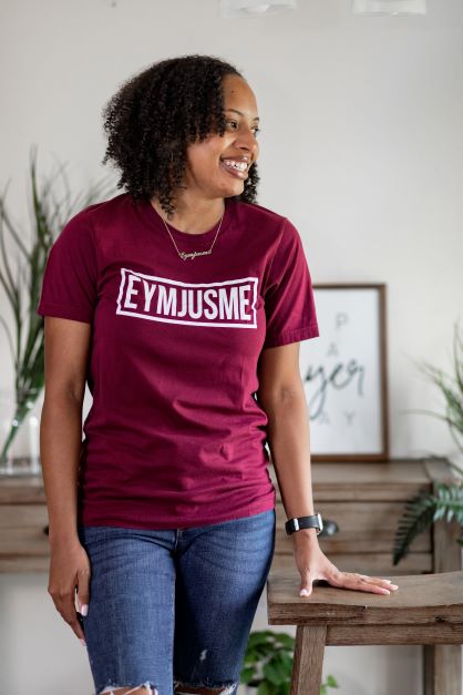 EJM | Classic Tee | Unisex | Maroon