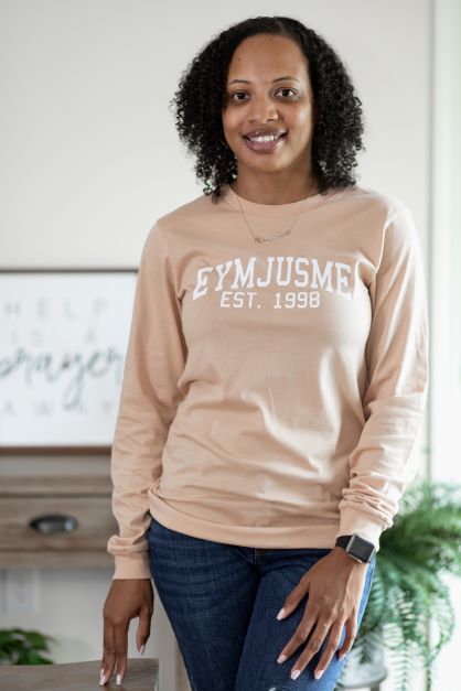 EJM | Est.1998 Long Sleeve Tee | Unisex | Sand