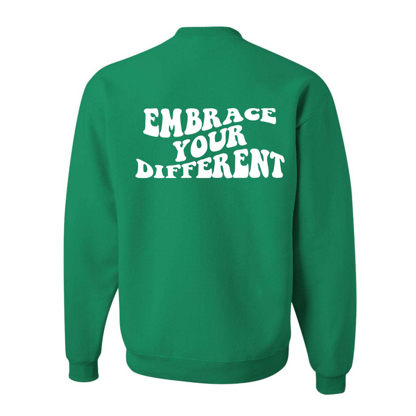 EJM | Wavy EYD Sweatshirt | Unisex | Kelly Green