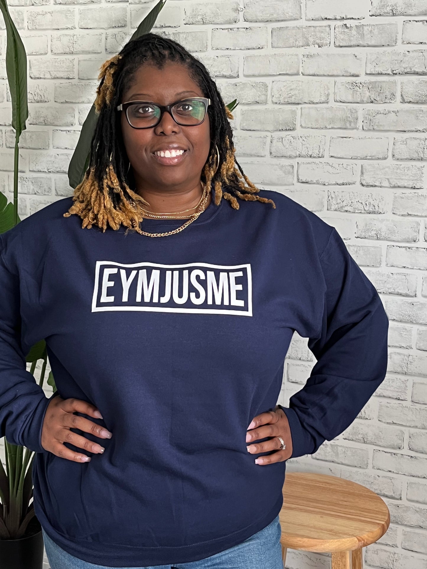 EJM | Classic Sweatshirt | Unisex | Navy