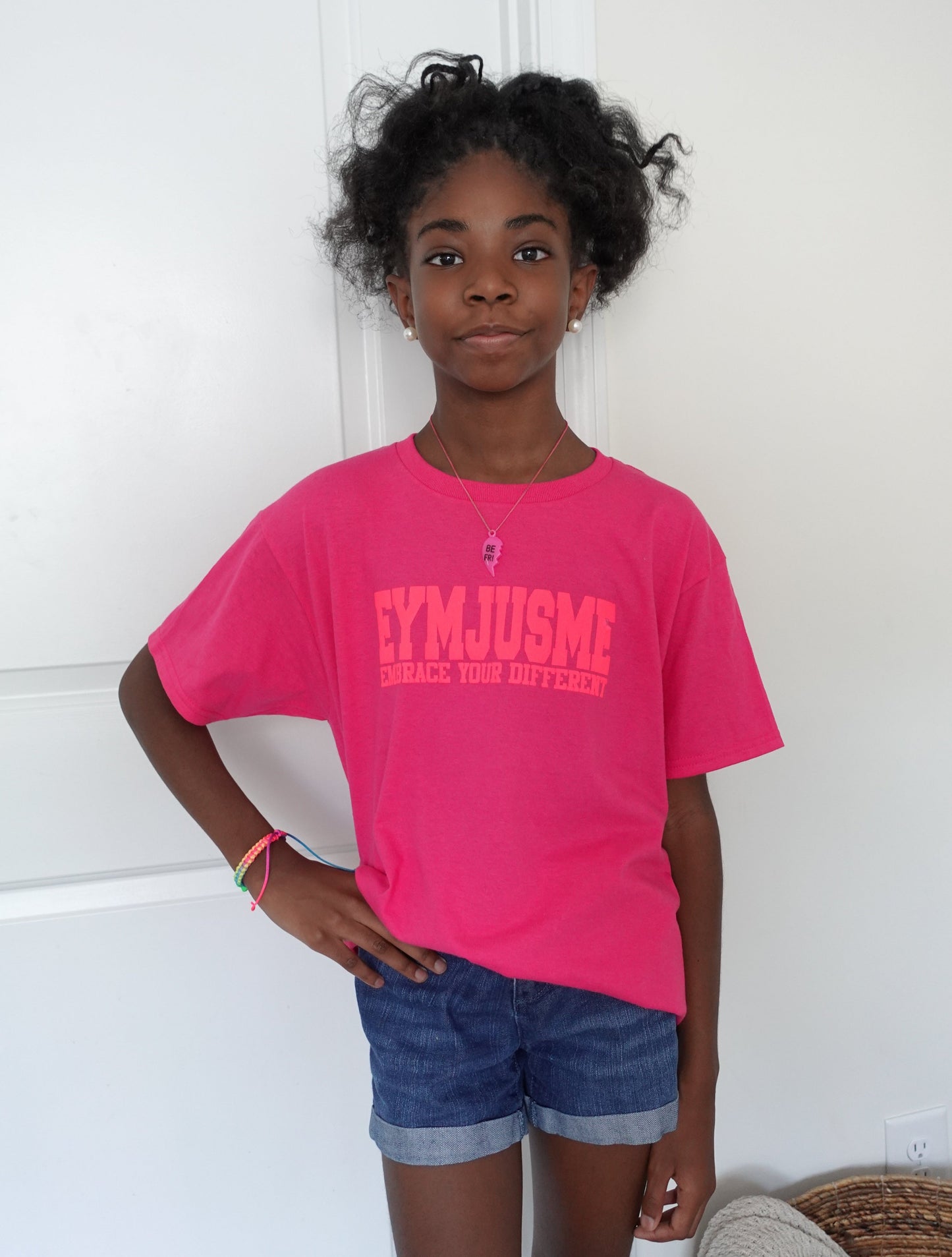 EJM | Puff Tee | Youth | Pink