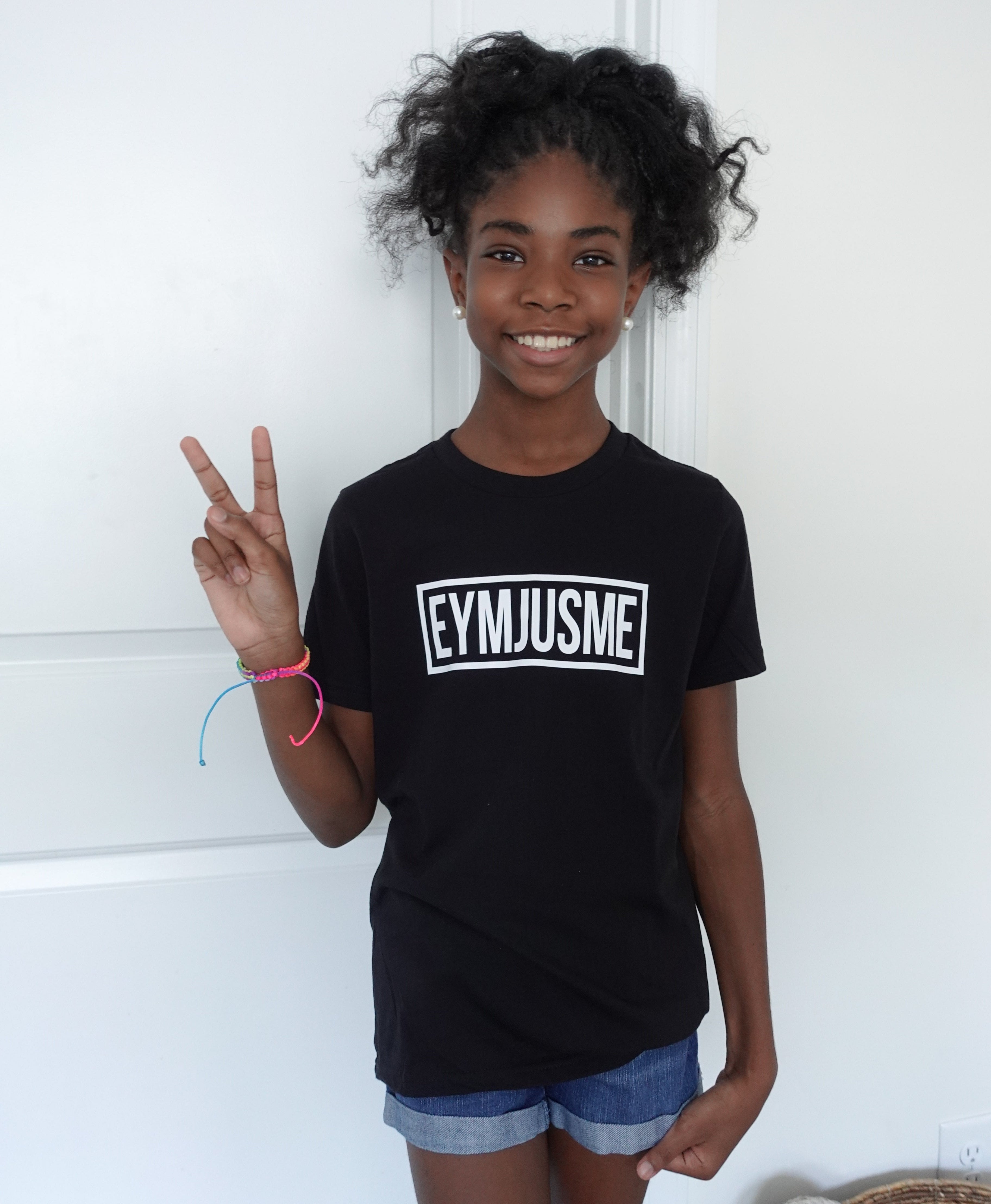 Collection Ejm EJM | Classic Tee | Youth | Black – EYMJUSME