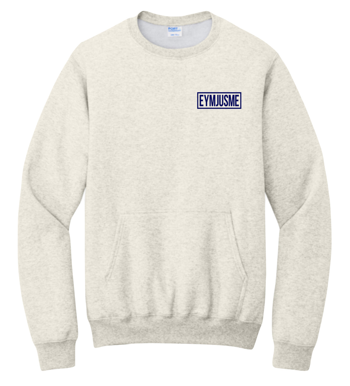 EJM | Pocket Sweatshirt | Unisex | Oatmeal