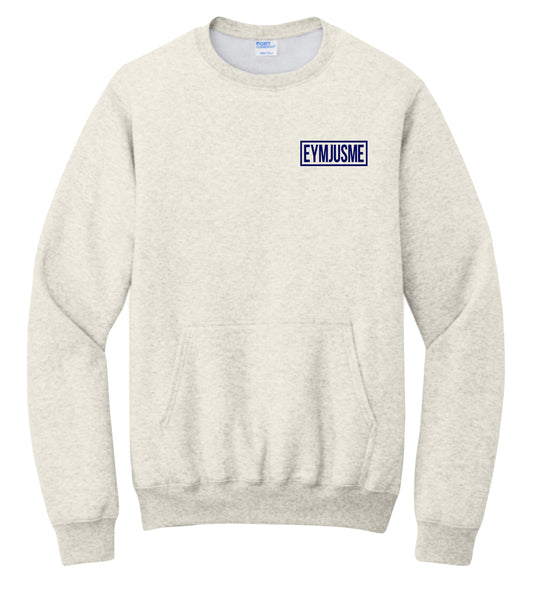 EJM | Pocket Sweatshirt | Unisex | Oatmeal