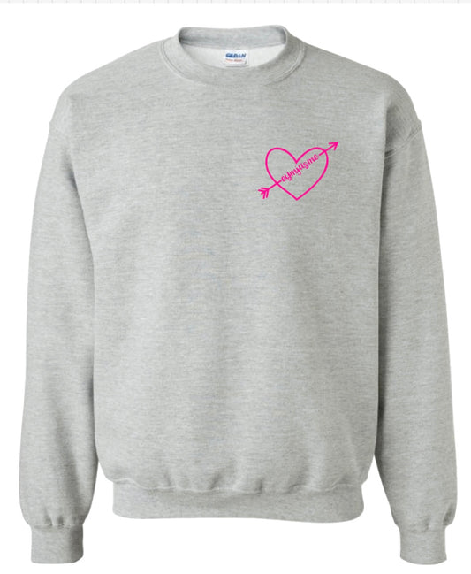 EJM | Valentine's Sweatshirt  | Unisex | Grey