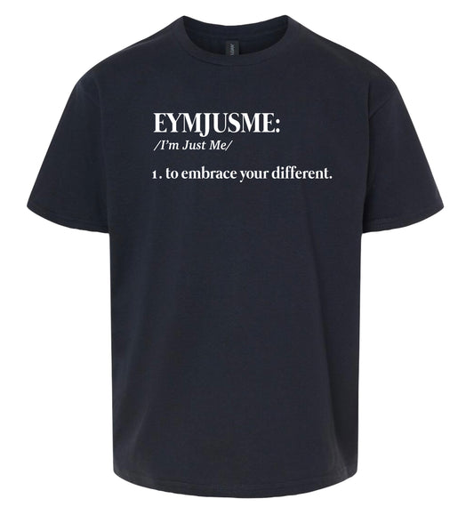 EJM | Definition Tee | Youth | Black
