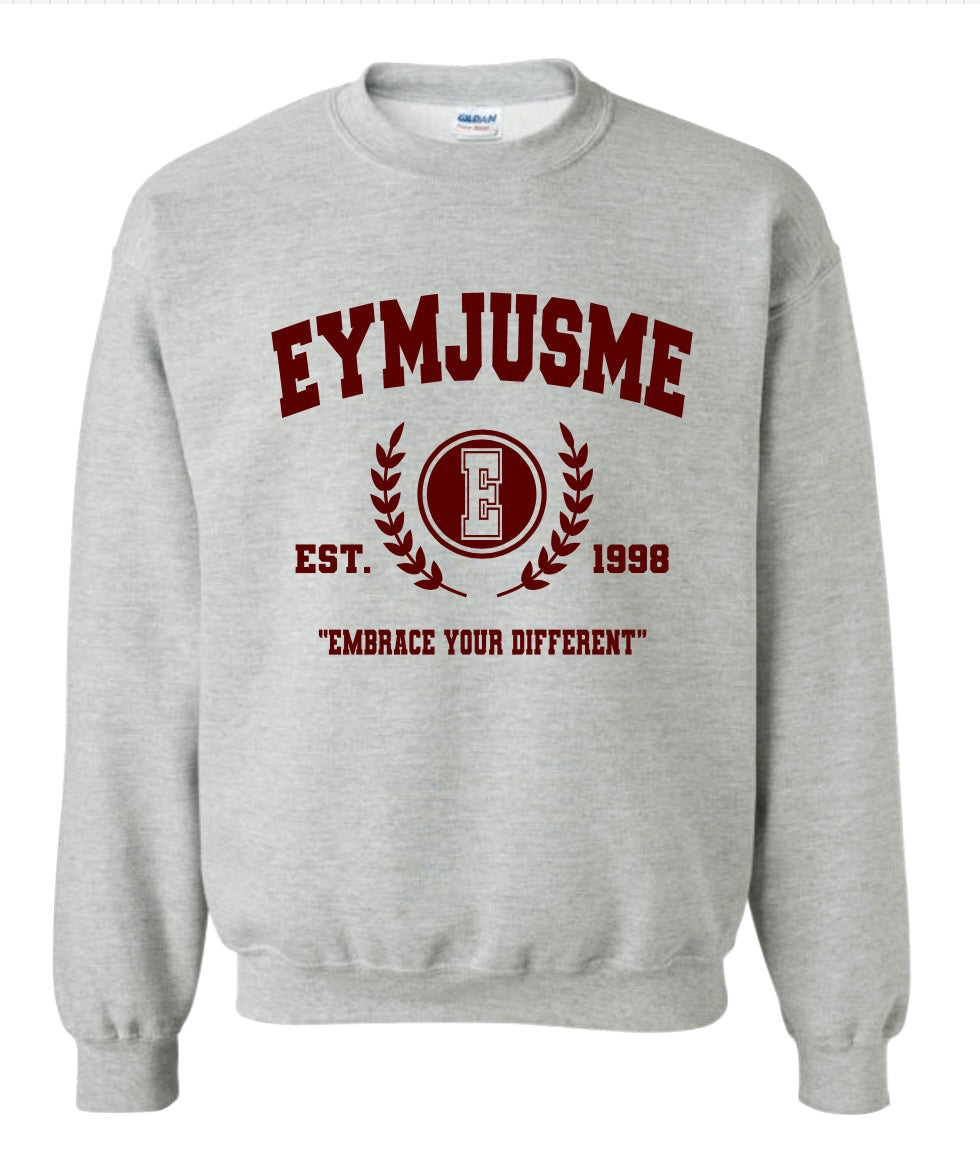 PLUS EJM | Alumni Sweatshirt  | Unisex | Grey