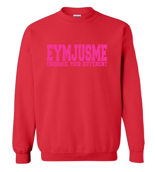 EJM | Valentine's Sweatshirt  | Unisex | Red