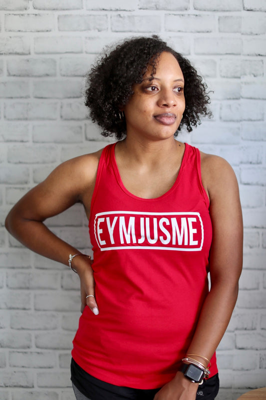 S | Racerback Tank | Women's | Red