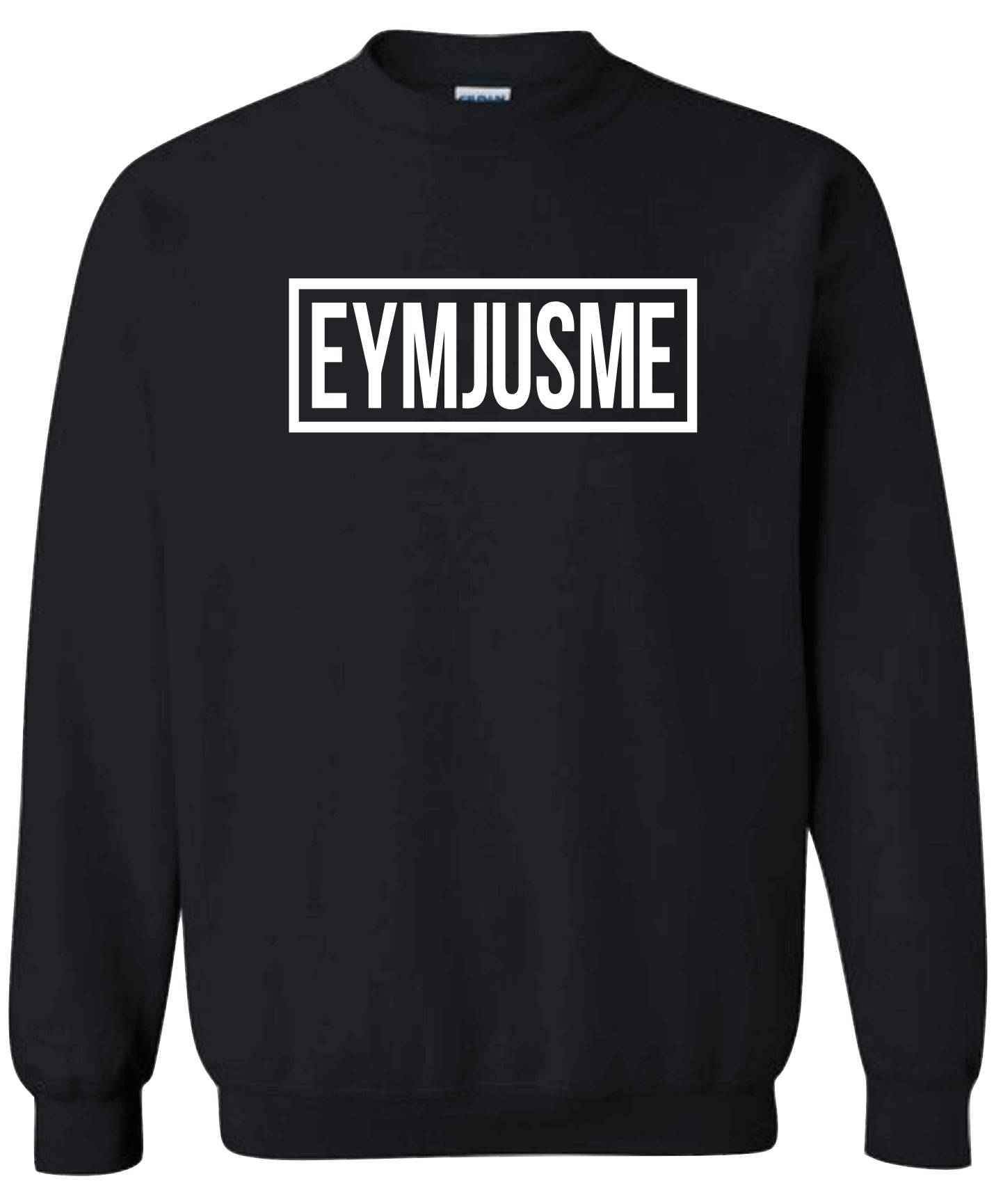 PLUS EJM | Classic Sweatshirt | Unisex | Black