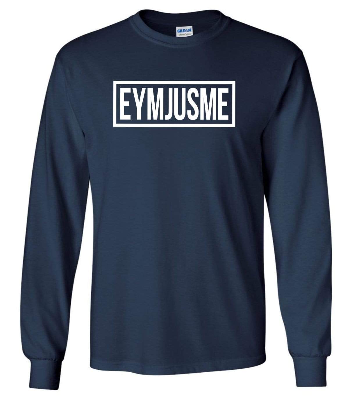 EJM | Classic Long Sleeve Tee | Unisex | Navy